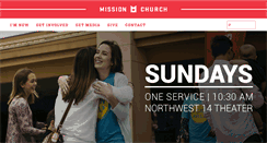 Desktop Screenshot of missionchurchsa.org